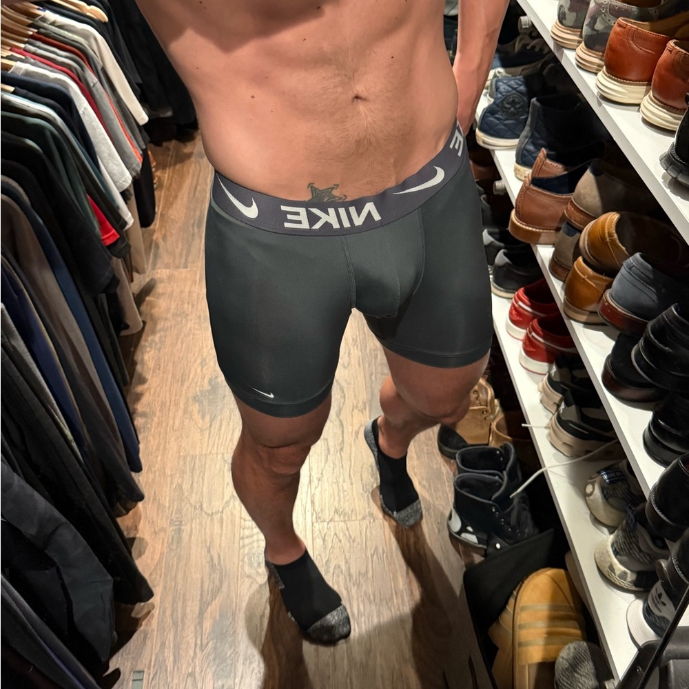 Nike Black Athletic Boxer Briefs